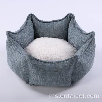 Katil haiwan kesayangan mewah yang selesa untuk anjing